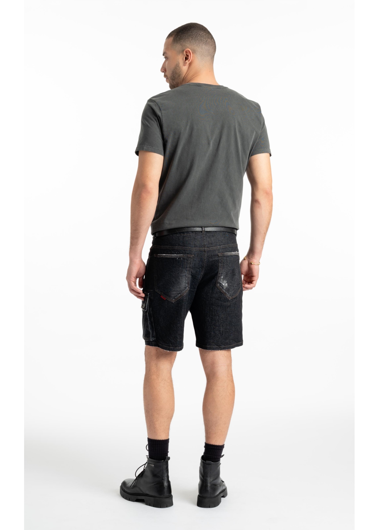 Bermuda Jeans Ocean Elastic Lav.Black