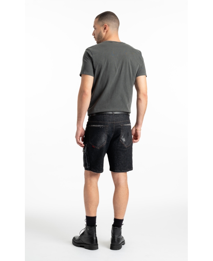 Bermuda Jeans Ocean Elastic Lav.Black