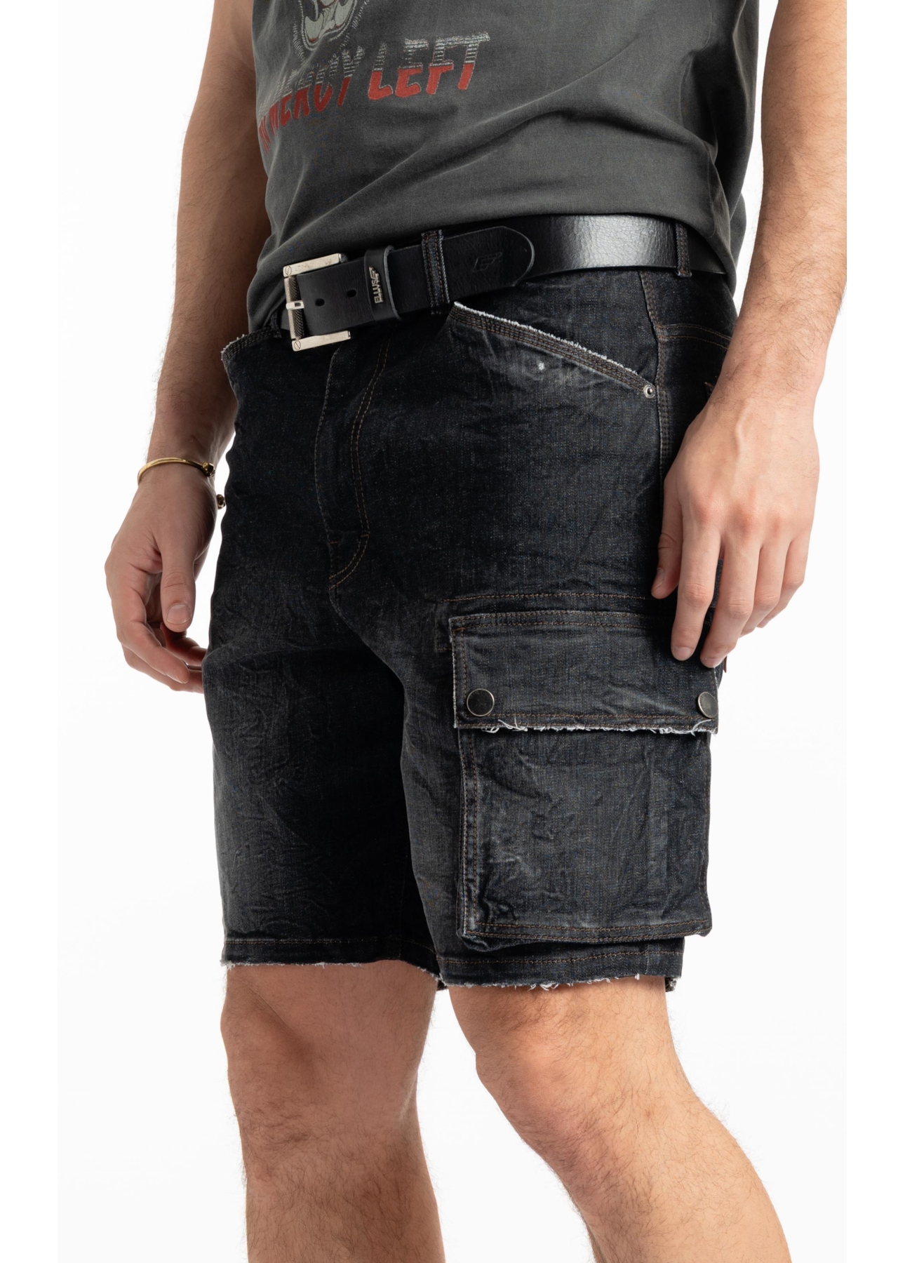 Bermuda Jeans Ocean Elastic Lav.Black