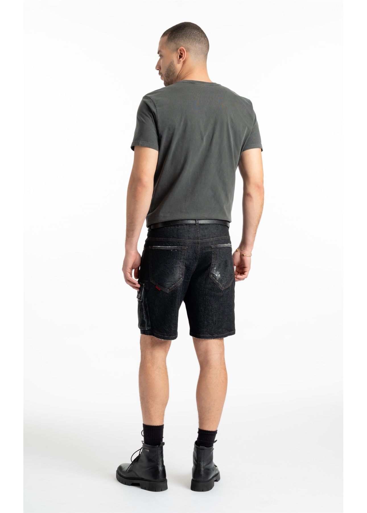 Bermuda Jeans Ocean Elastic Lav.Black