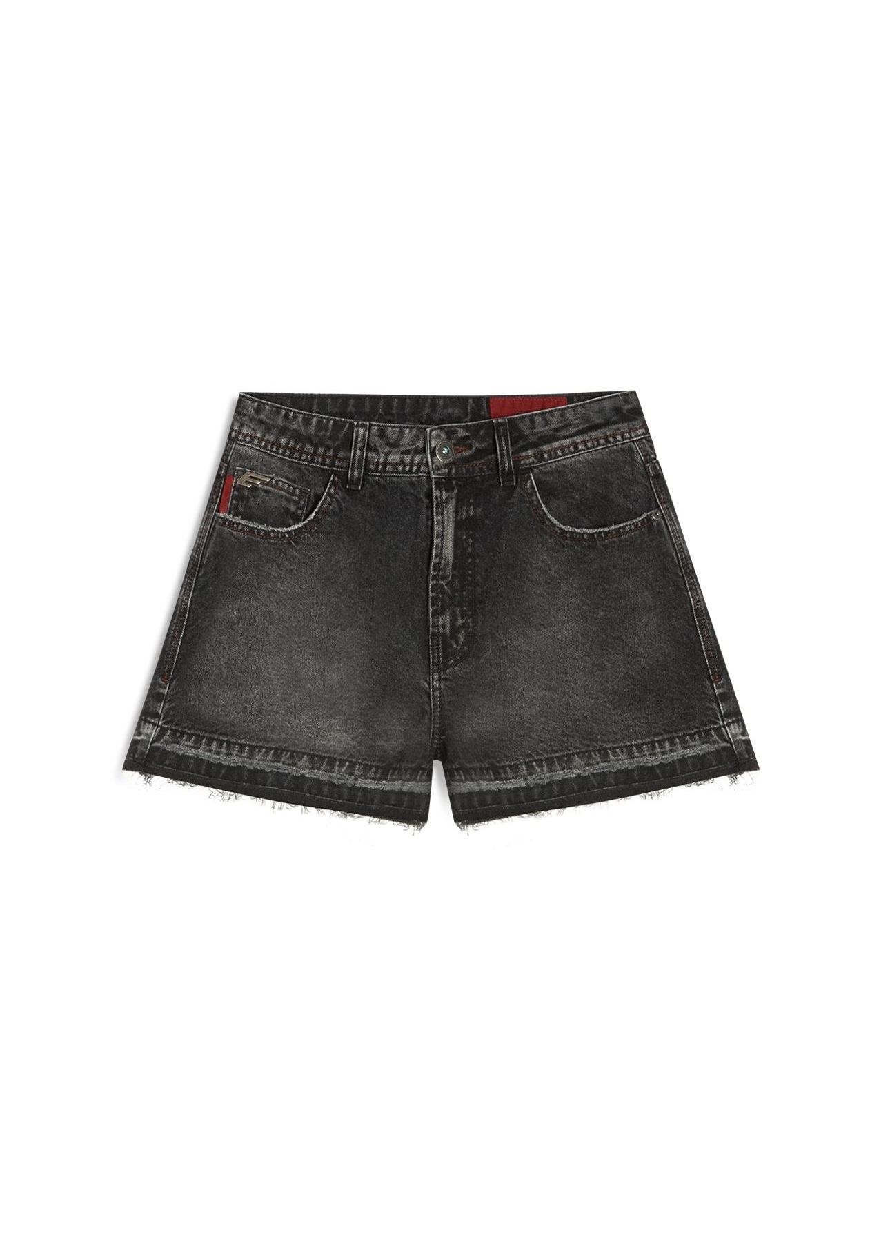 Bermuda Jeans Originals Black (Evase) Lav.Black C/ Puidos