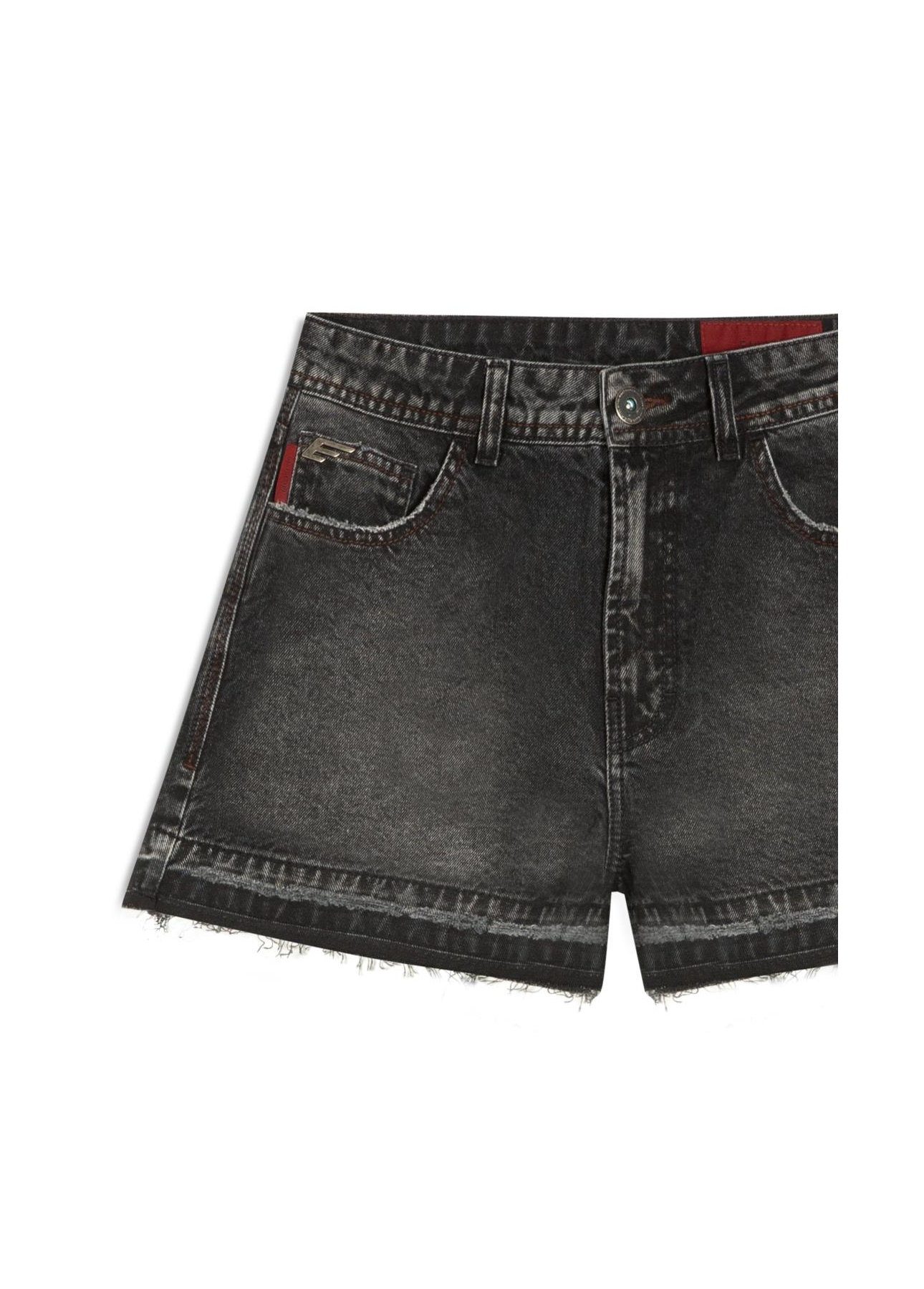 Bermuda Jeans Originals Black (Evase) Lav.Black C/ Puidos