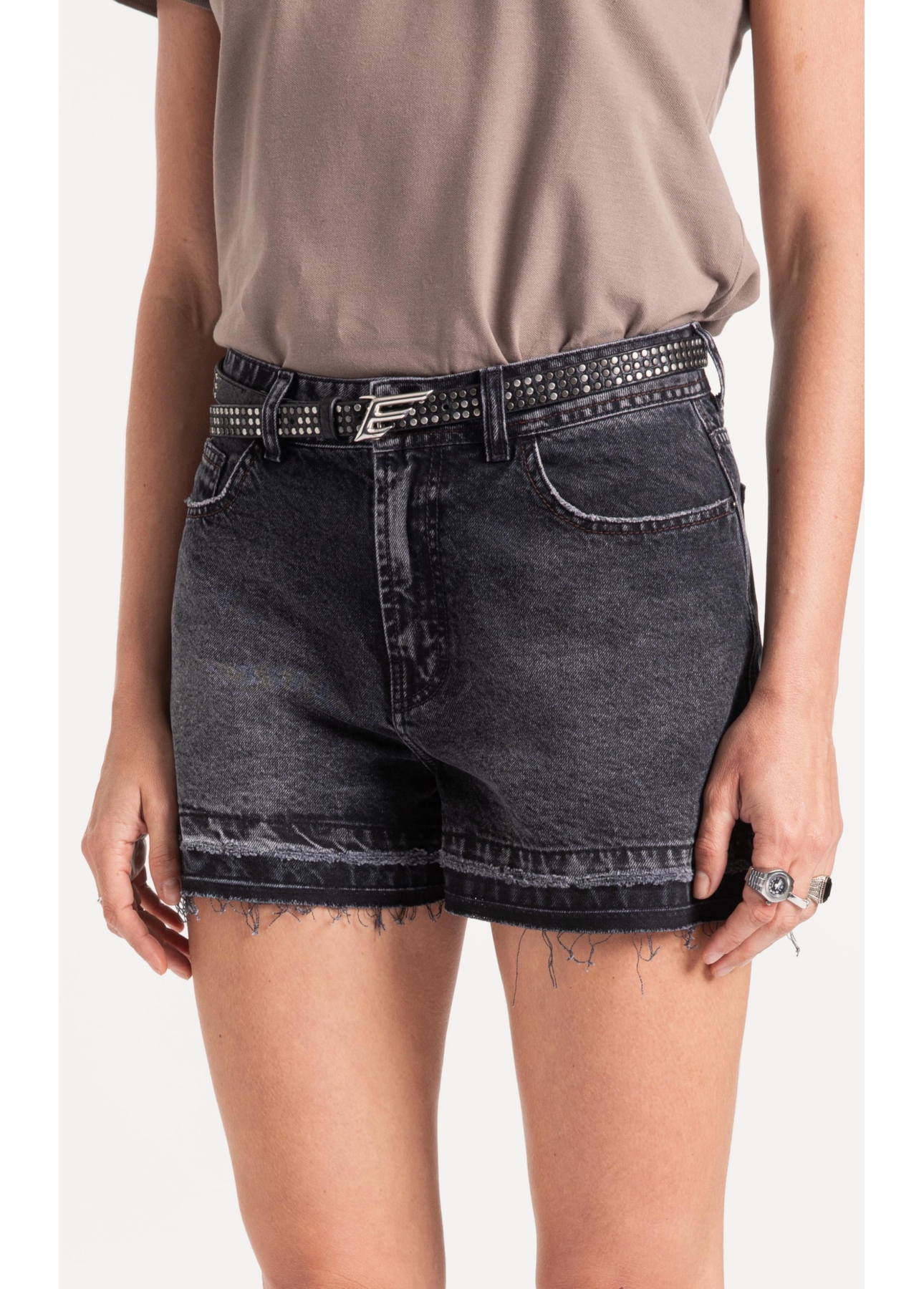 Bermuda Jeans Originals Black (Evase) Lav.Black C/ Puidos