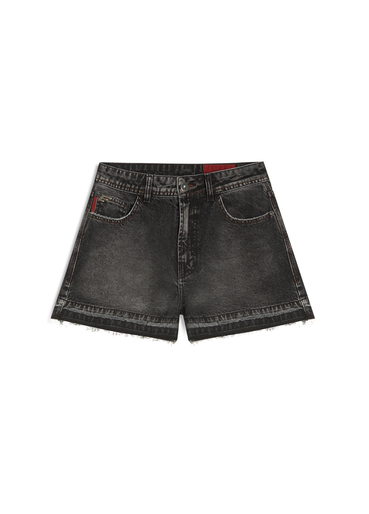 Bermuda Jeans Originals Black Lav.Black C/ Puidos