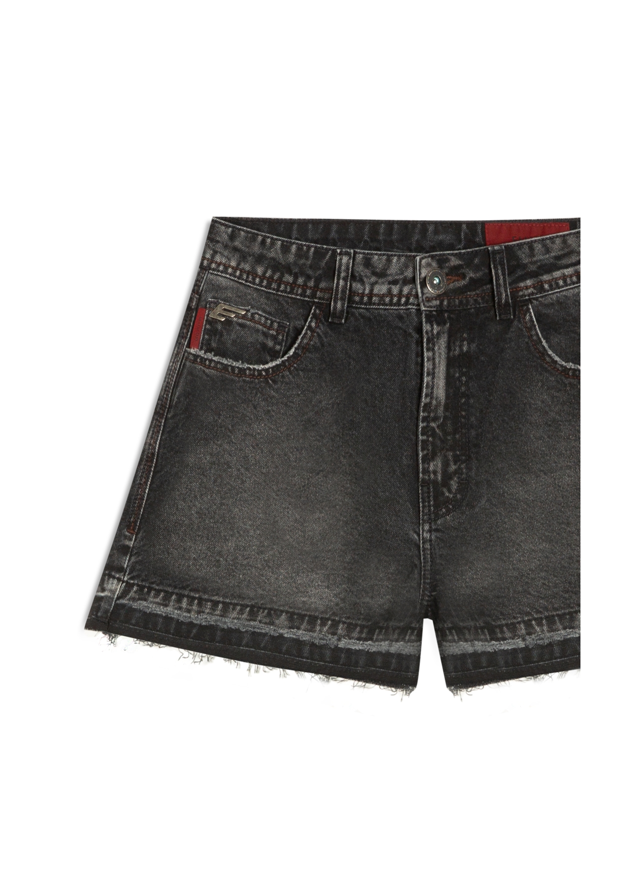 Bermuda Jeans Originals Black Lav.Black C/ Puidos