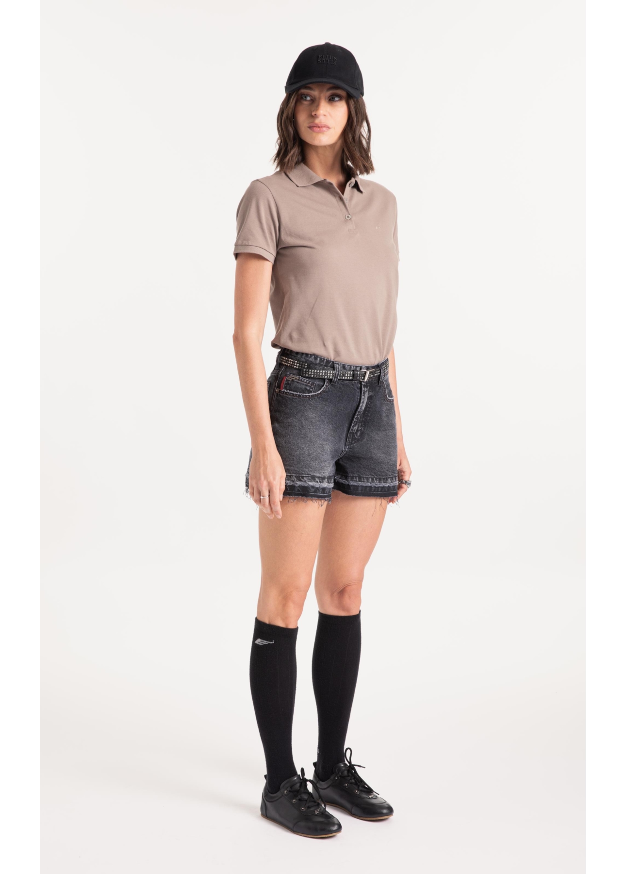 Bermuda Jeans Originals Black Lav.Black C/ Puidos