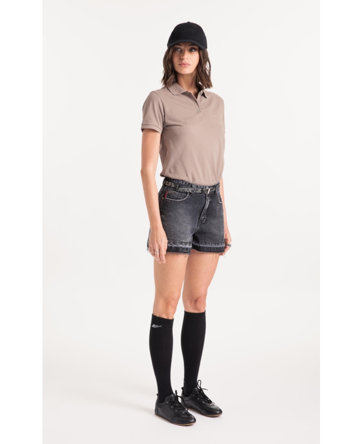 Bermuda Jeans Originals Black Lav.Black C/ Puidos
