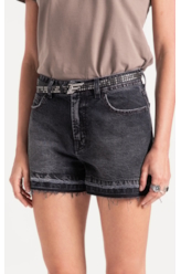 Bermuda Jeans Originals Black Lav.Black C/ Puidos