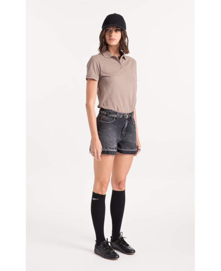 Bermuda Jeans Originals Black Lav.Black C/ Puidos