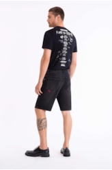 Bermuda Jeans Storm 1776 Lav.Black Estonado