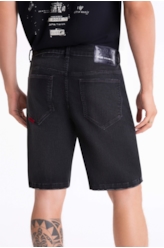 Bermuda Jeans Storm 1776 Lav.Black Estonado