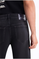Bermuda Jeans Storm 1776 Lav.Black Estonado