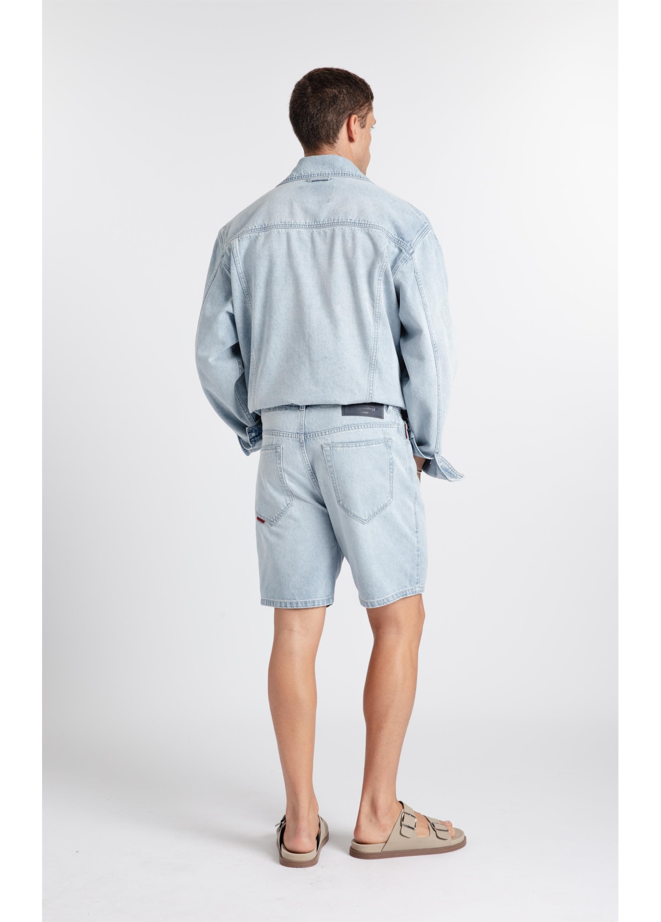 Bermuda Jeans Vintage Denim Classic Lav. Claro Total
