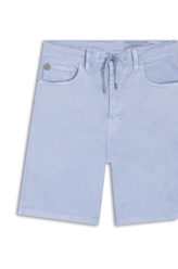 Bermuda Jogging Berlim Preppy Azul Claro