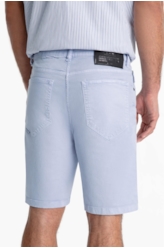 Bermuda Jogging Berlim Preppy Azul Claro