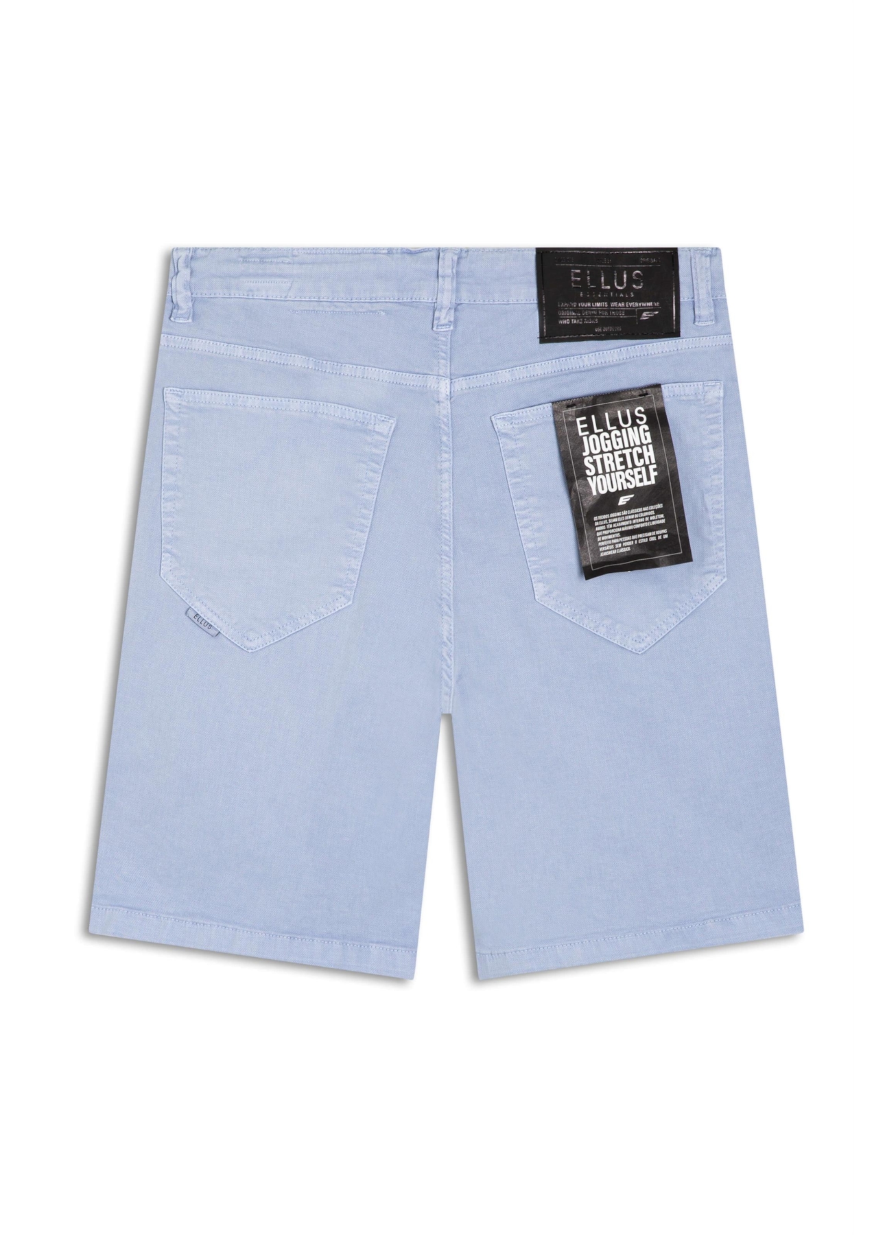 Bermuda Jogging Berlim Preppy Azul Claro