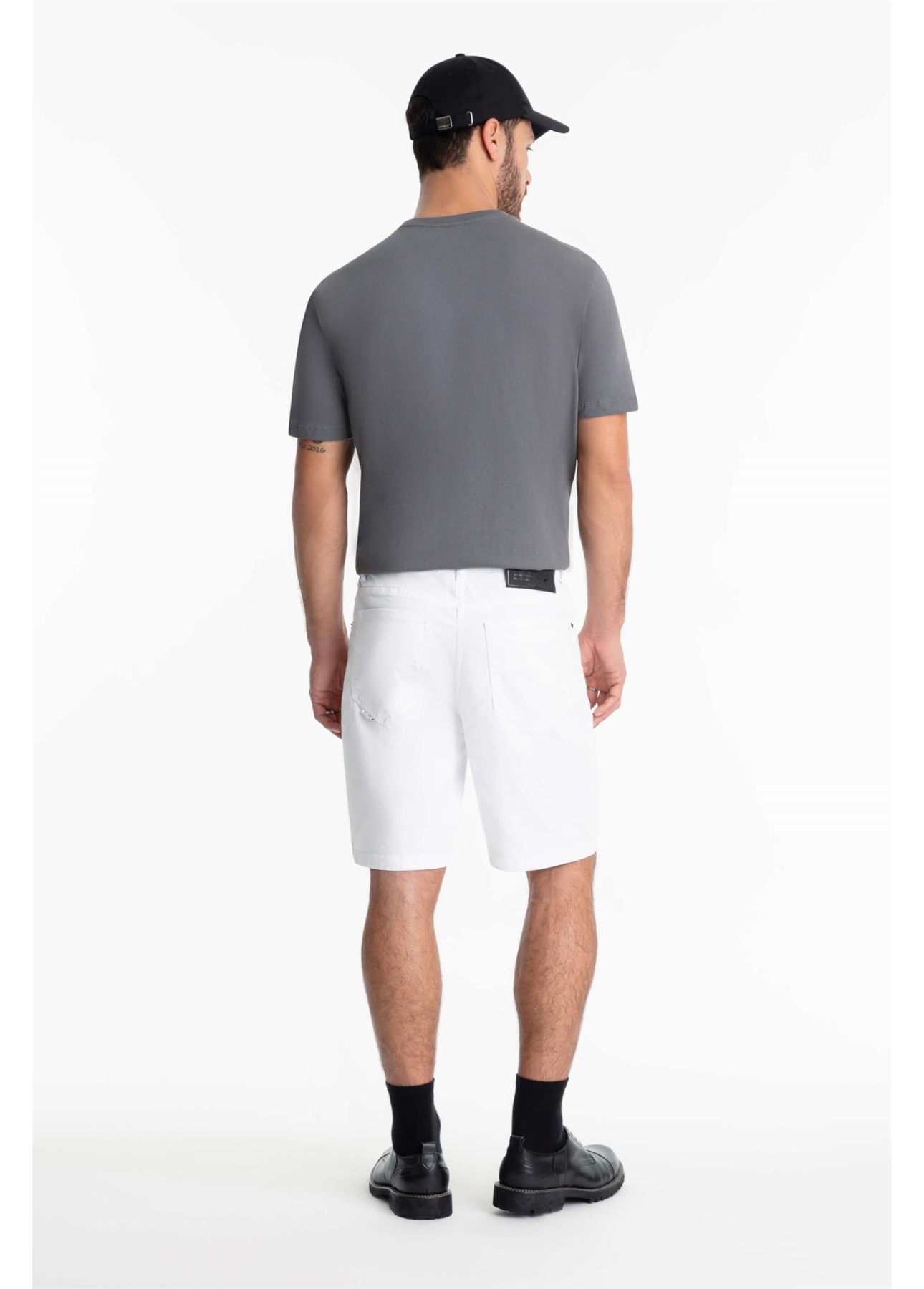 Bermuda Jogging Berlim Preppy Branco