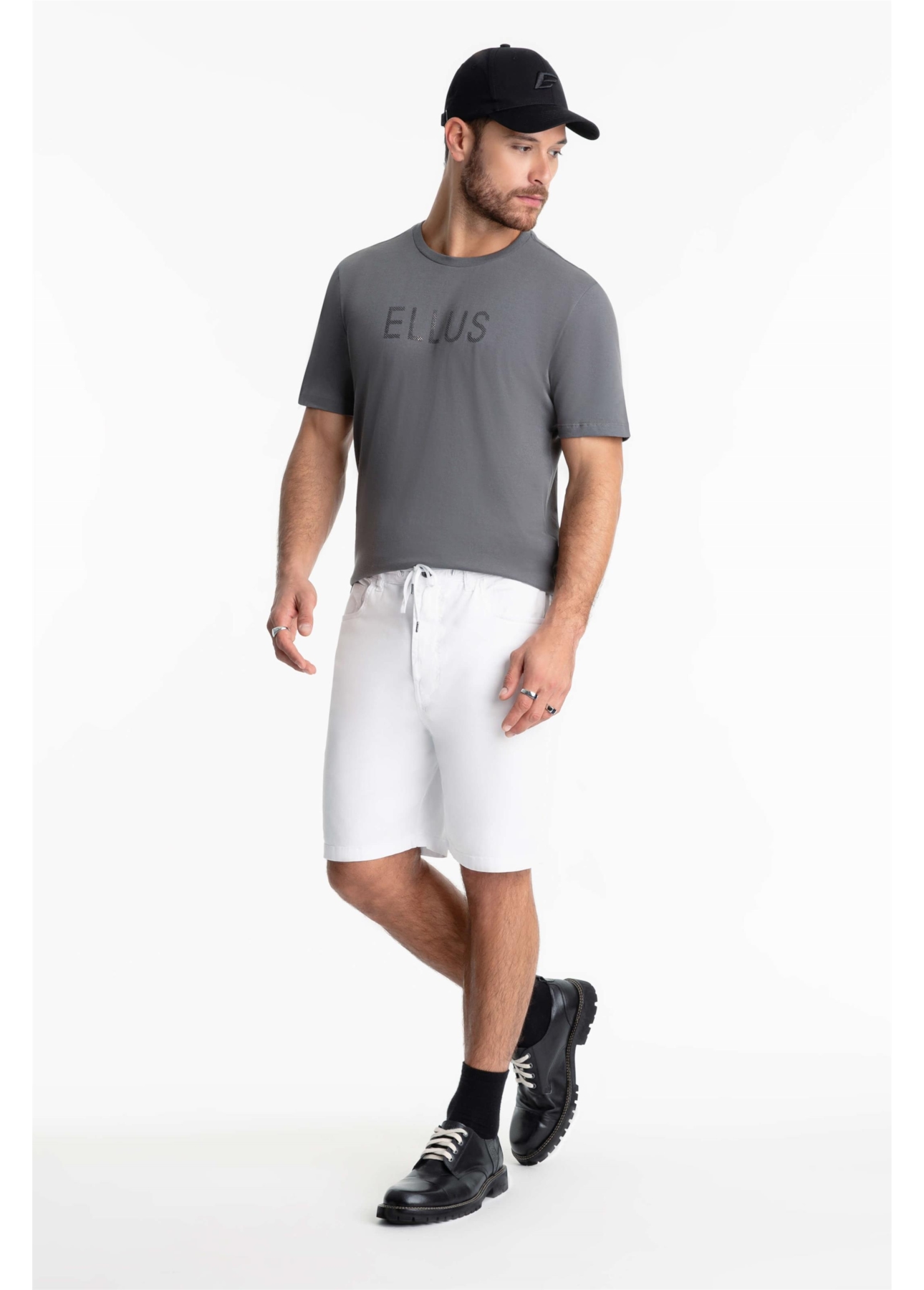 Bermuda Jogging Berlim Preppy Branco