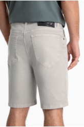 Bermuda Jogging Berlim Preppy Cinza Claro