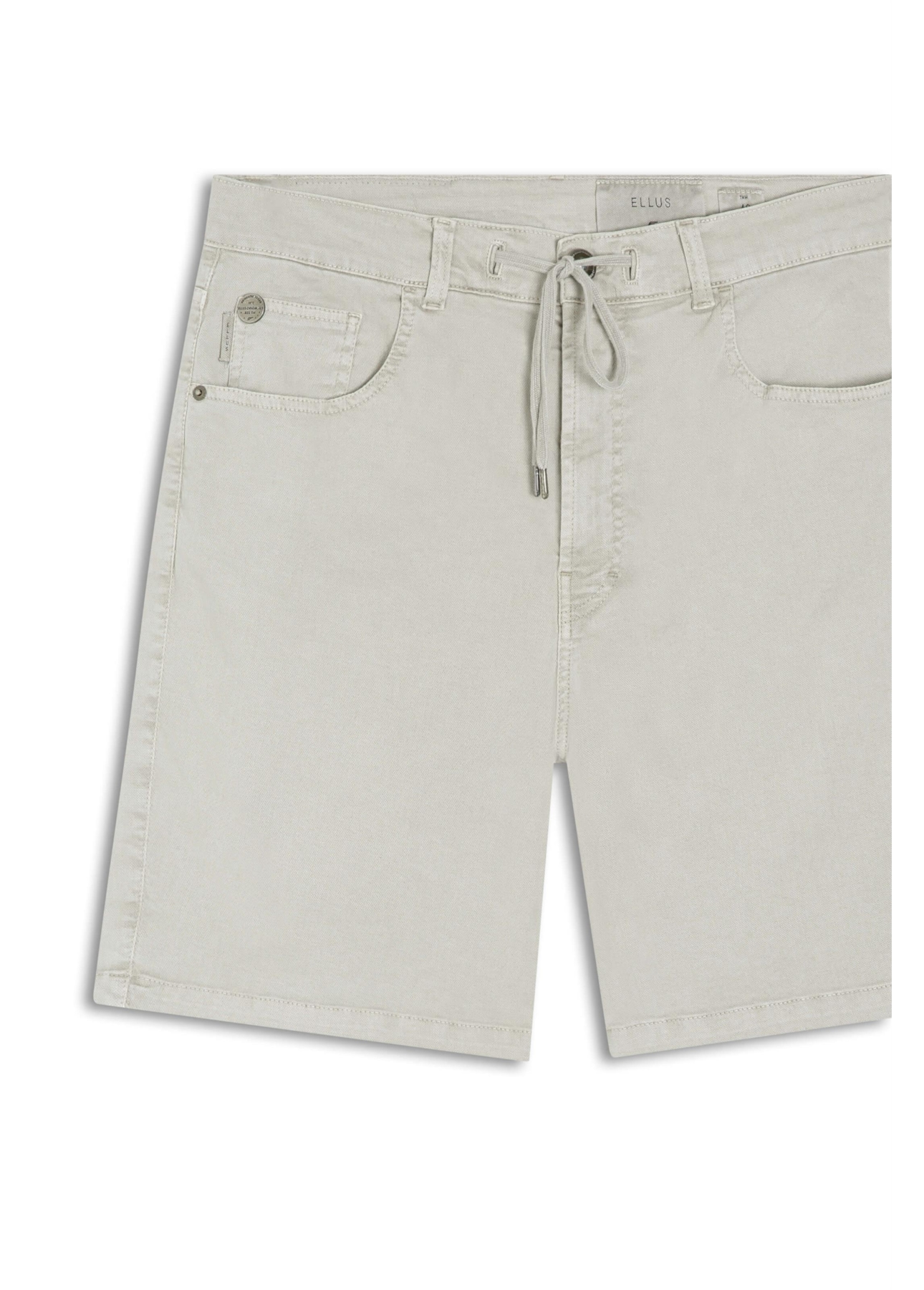 Bermuda Jogging Berlim Preppy Cinza Claro