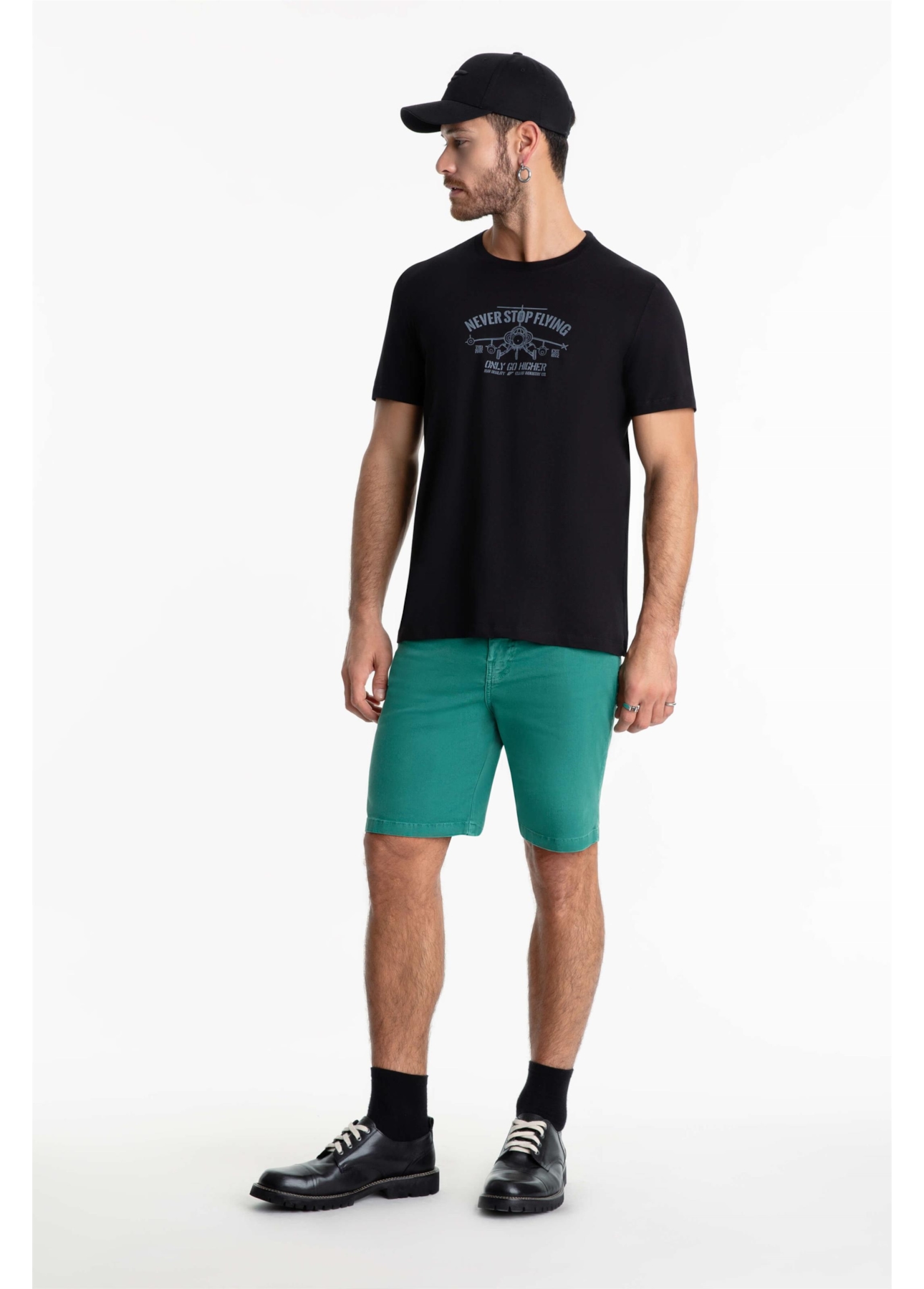 Bermuda Jogging Berlim Preppy Esmeralda