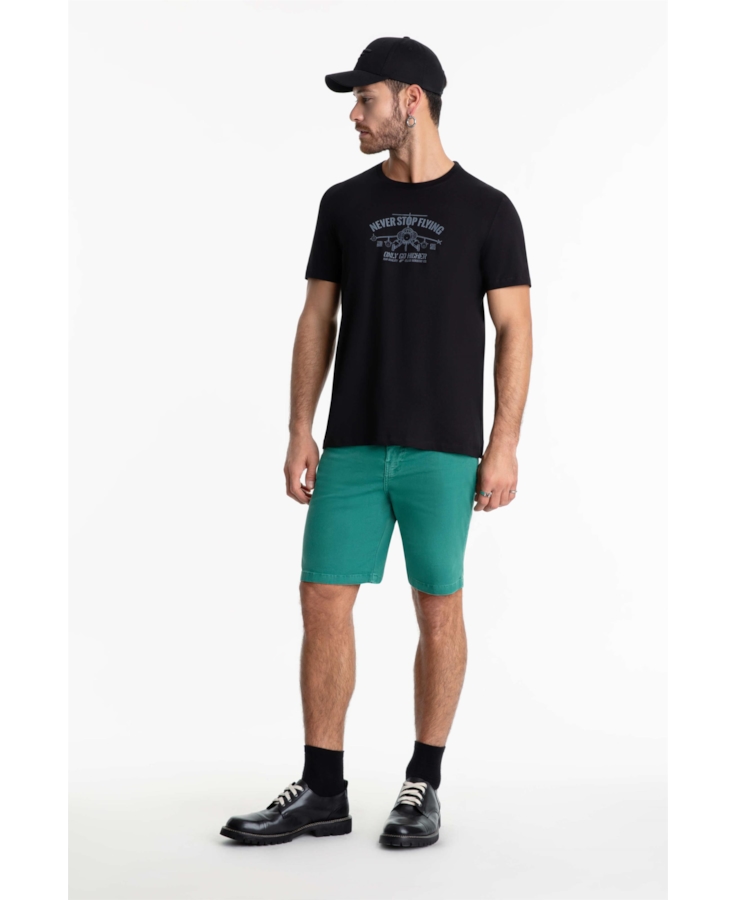 Bermuda Jogging Berlim Preppy Esmeralda