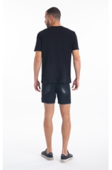  Bermuda Jogging Black Hawaii Lav.Black Com Resina