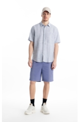 Bermuda Jogging Color Azul Jeans