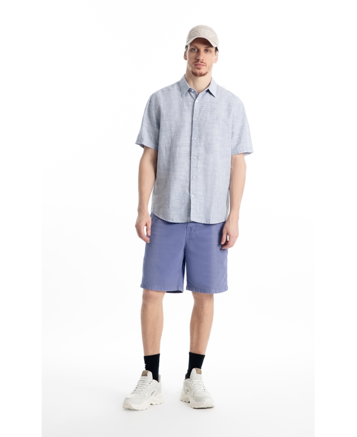 Bermuda Jogging Color Azul Jeans