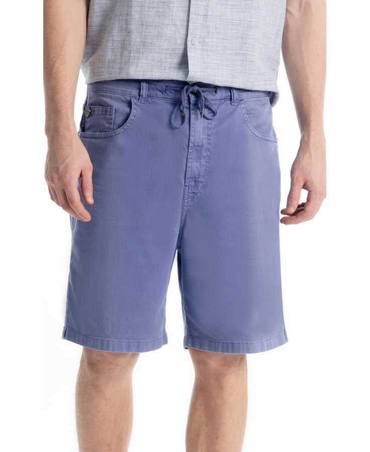 Bermuda Jogging Color Azul Jeans
