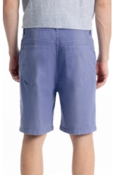 Bermuda Jogging Color Azul Jeans