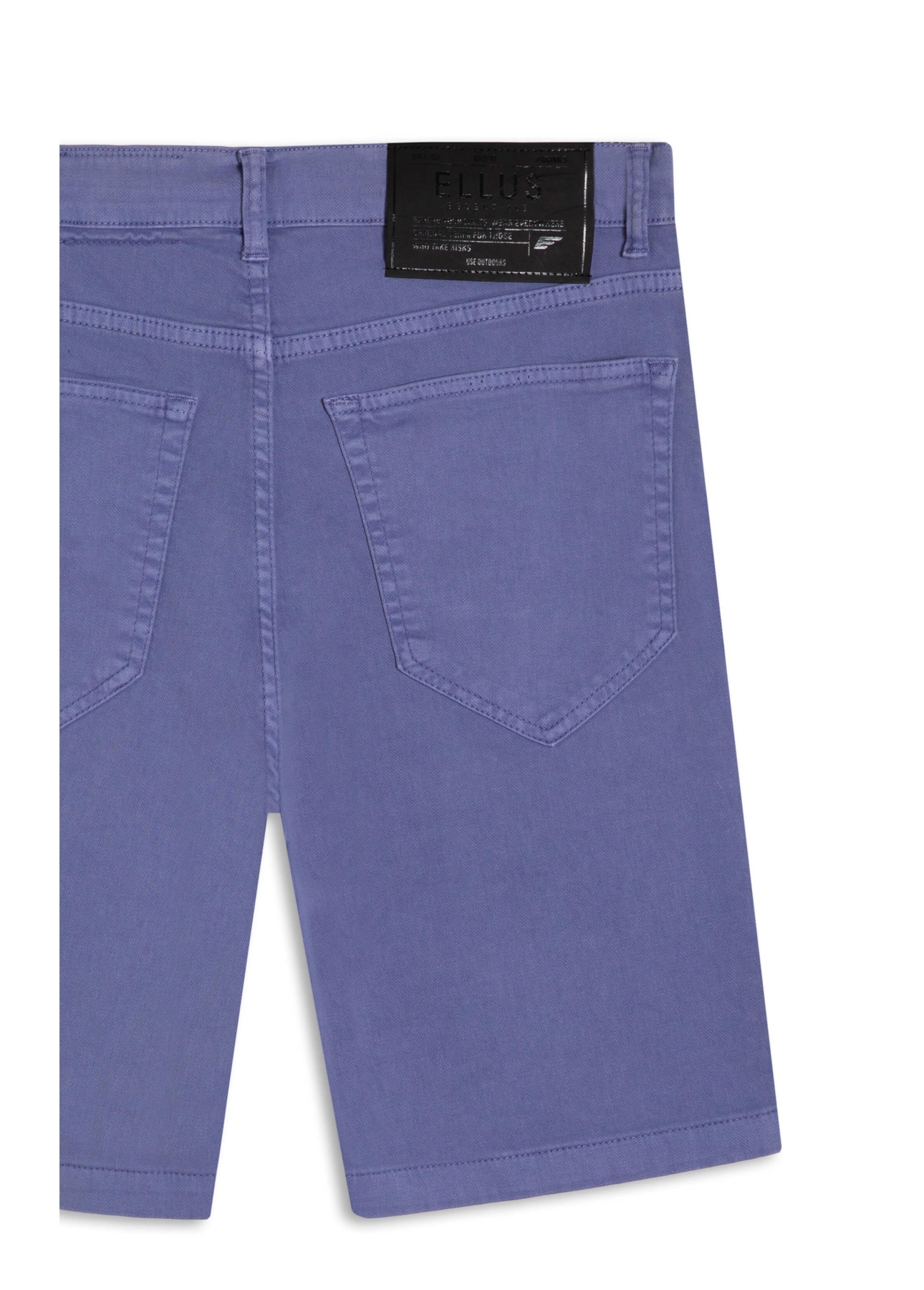 Bermuda Jogging Color Azul Jeans