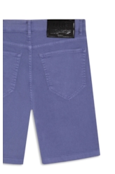 Bermuda Jogging Color Azul Jeans