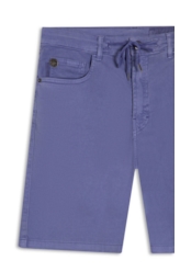 Bermuda Jogging Color Azul Jeans