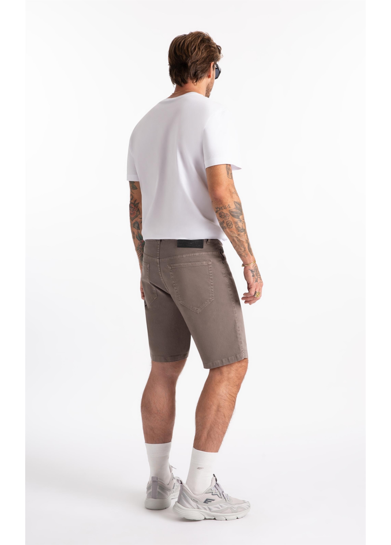 Bermuda Jogging Color Castor