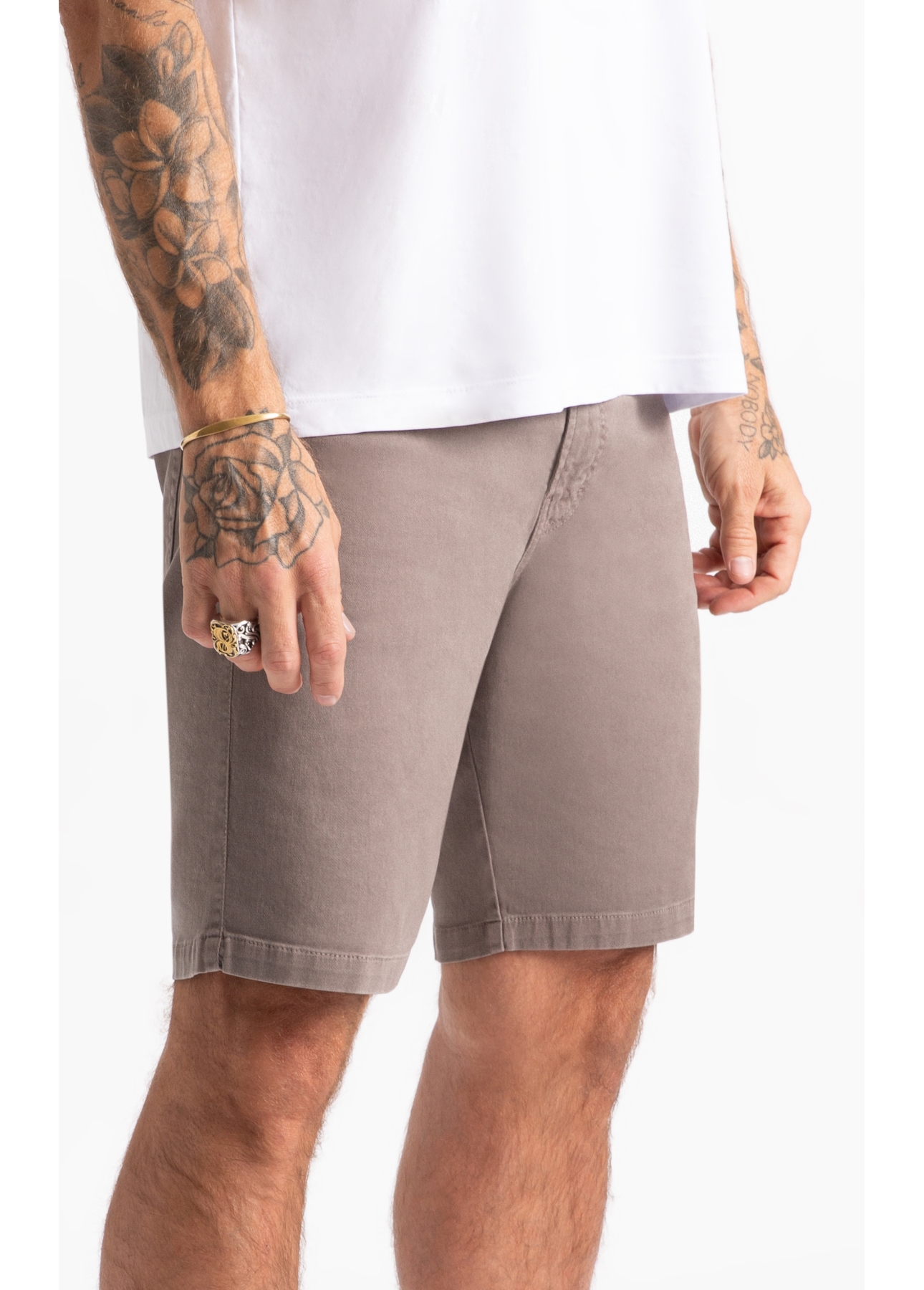 Bermuda Jogging Color Castor