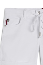 Bermuda Jogging Color Classic Branco