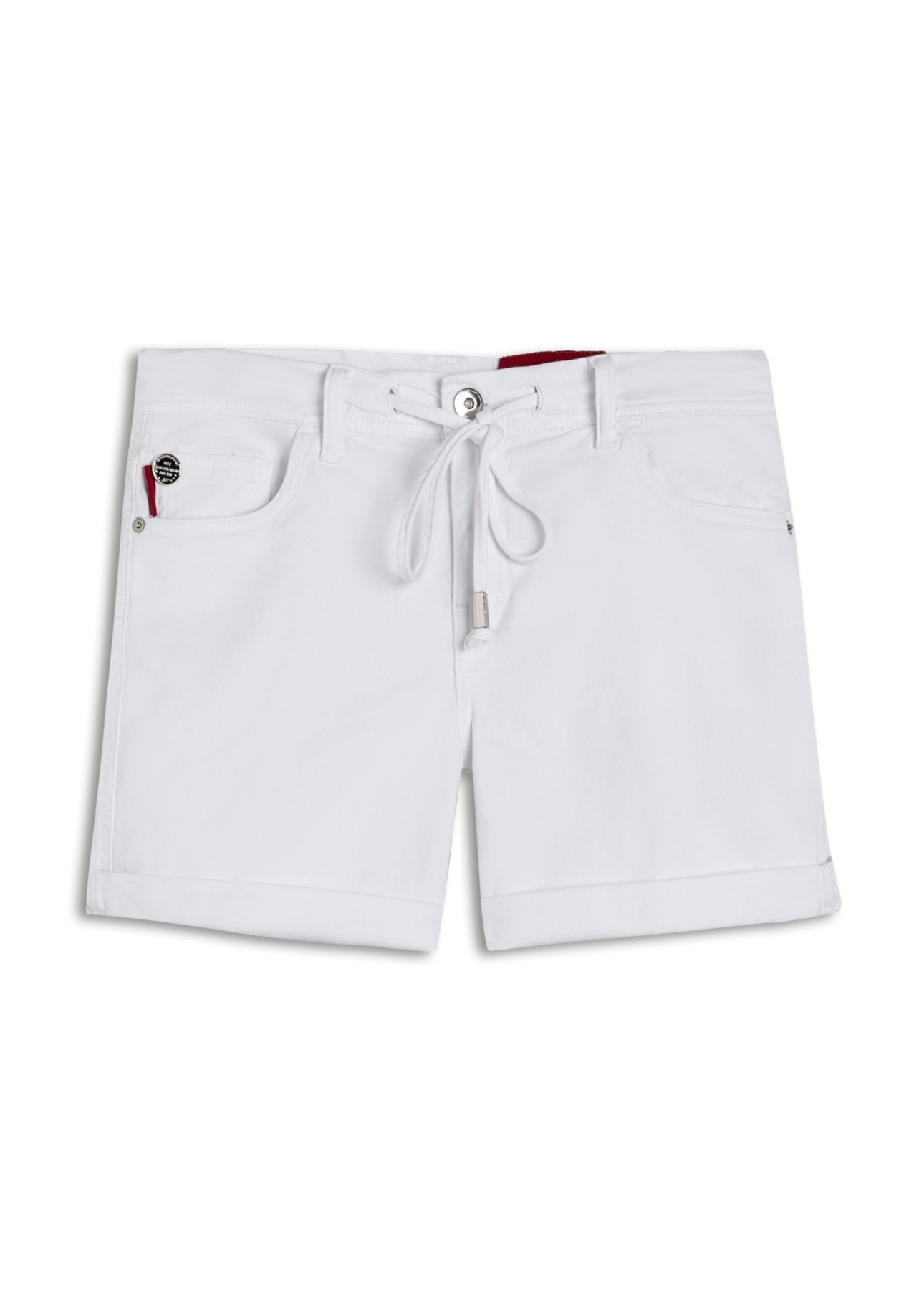 Bermuda Jogging Color Classic Branco