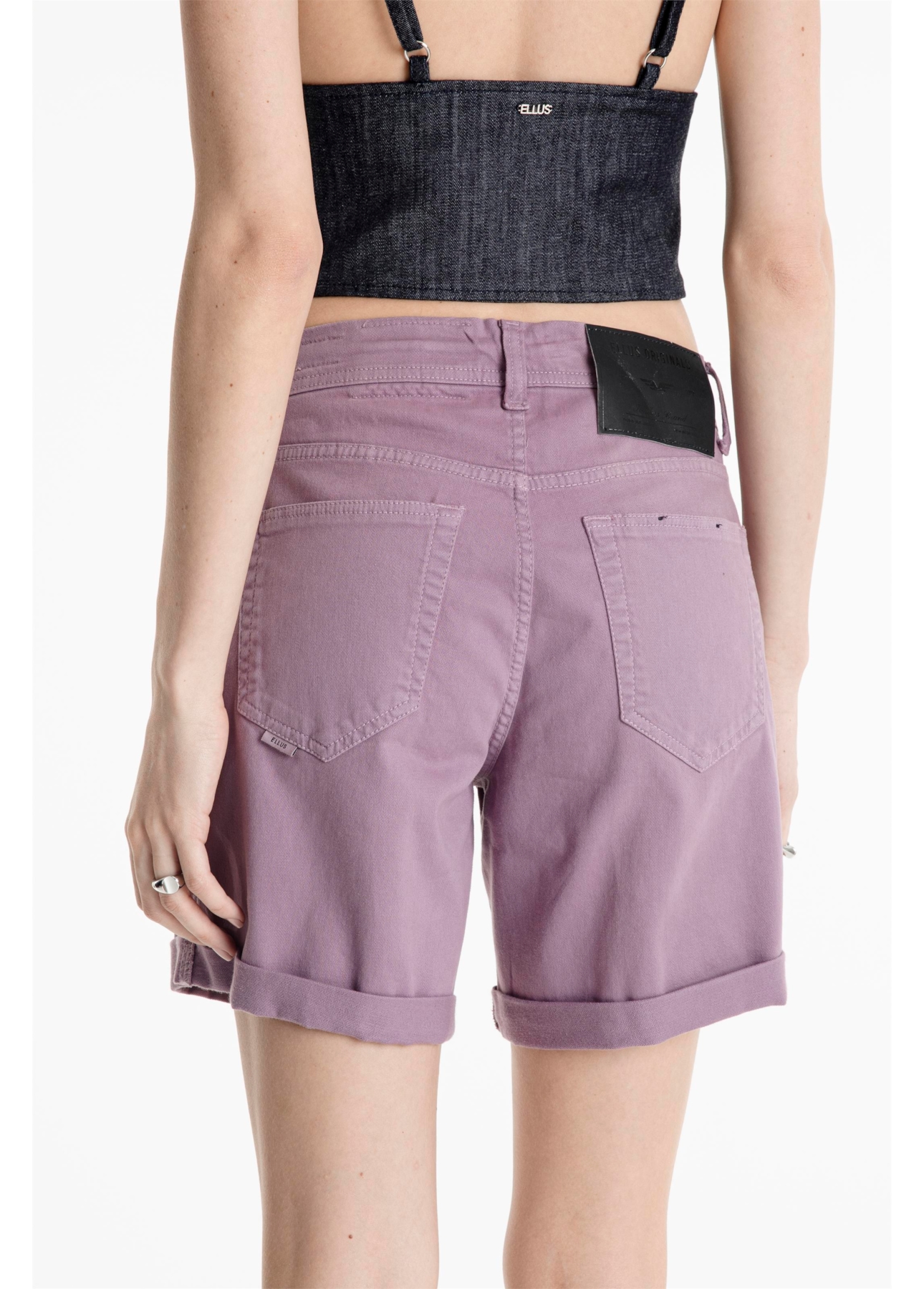 Bermuda Jogging Color Classic Preppy Ametista