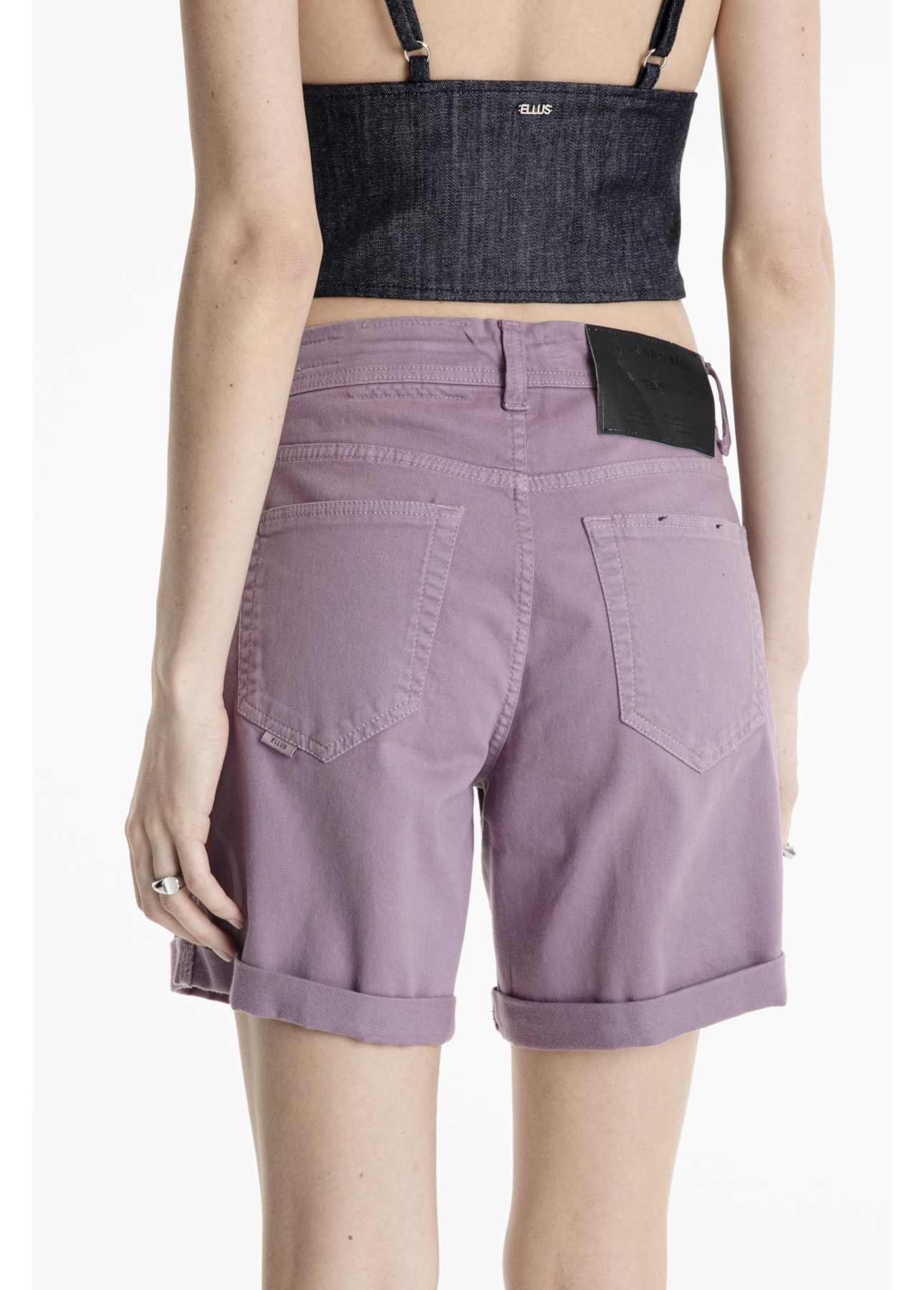 Bermuda Jogging Color Classic Preppy Ametista
