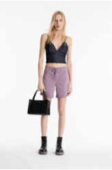 Bermuda Jogging Color Classic Preppy Ametista