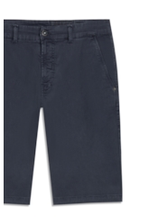Bermuda Jogging Color Long Blue Grey