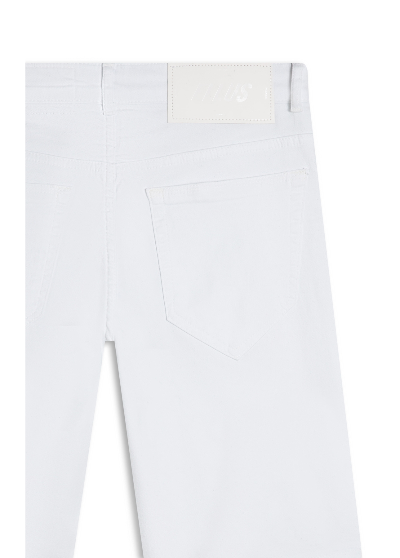Bermuda Jogging Color Long Branco