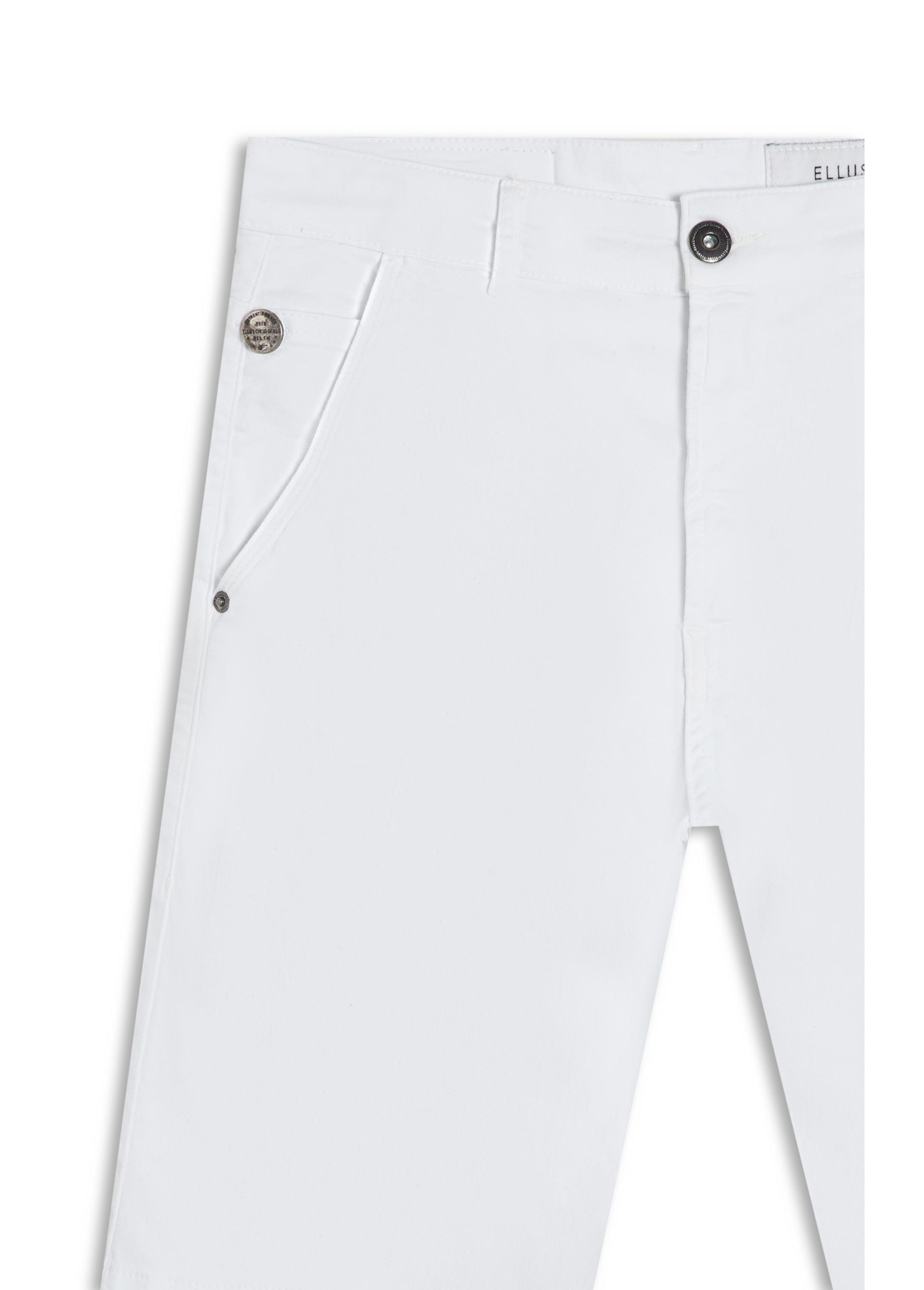 Bermuda Jogging Color Long Branco I