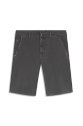 Bermuda Jogging Color Long Cinza Medio