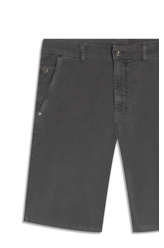 Bermuda Jogging Color Long Cinza Medio