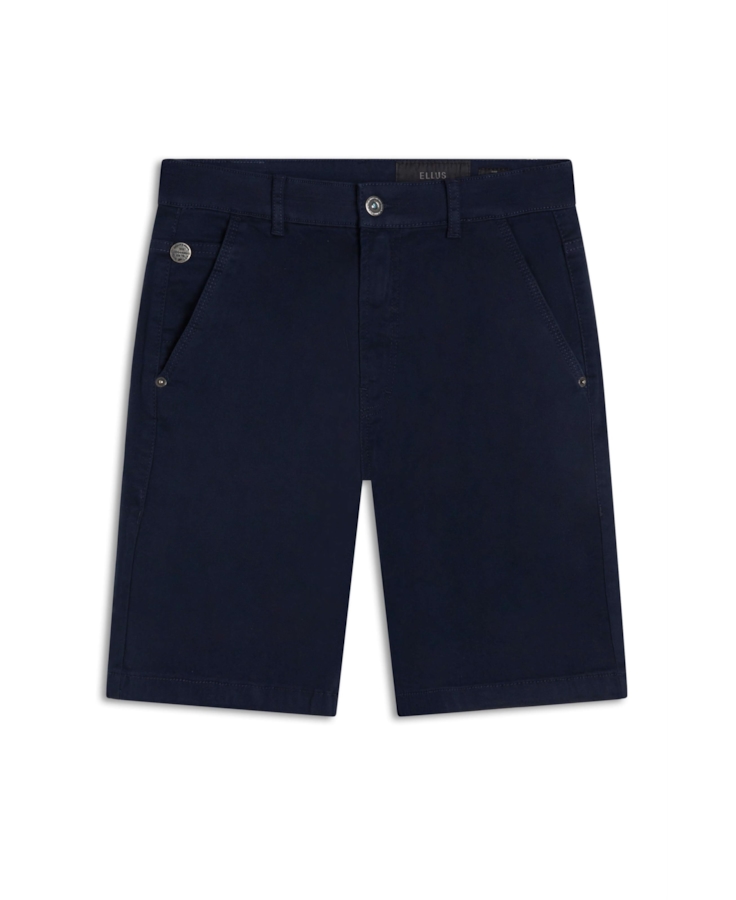Bermuda Jogging Color Long Dark Navy