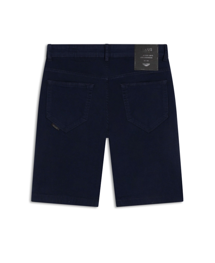 Bermuda Jogging Color Long Dark Navy
