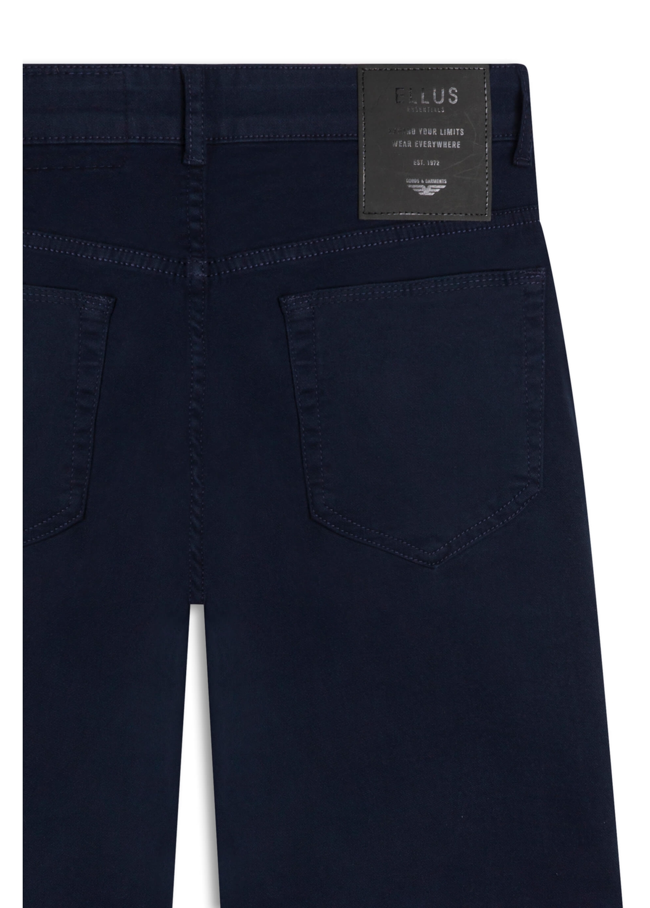 Bermuda Jogging Color Long Dark Navy