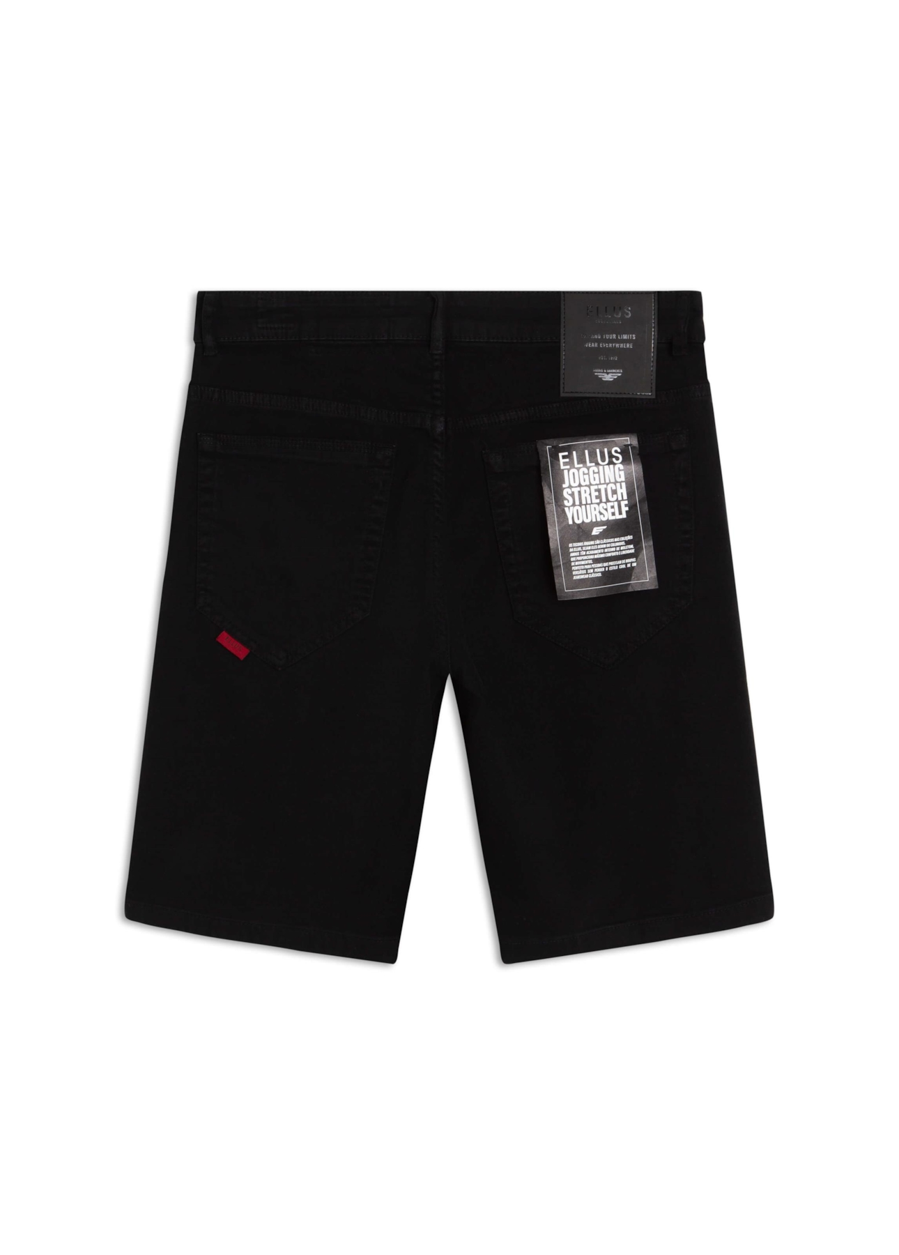 Bermuda Jogging Color Long Preto